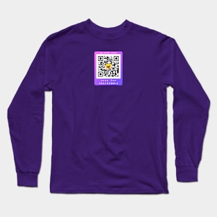 Scan for California, Qr Code Funny Memes -46 Long Sleeve T-Shirt